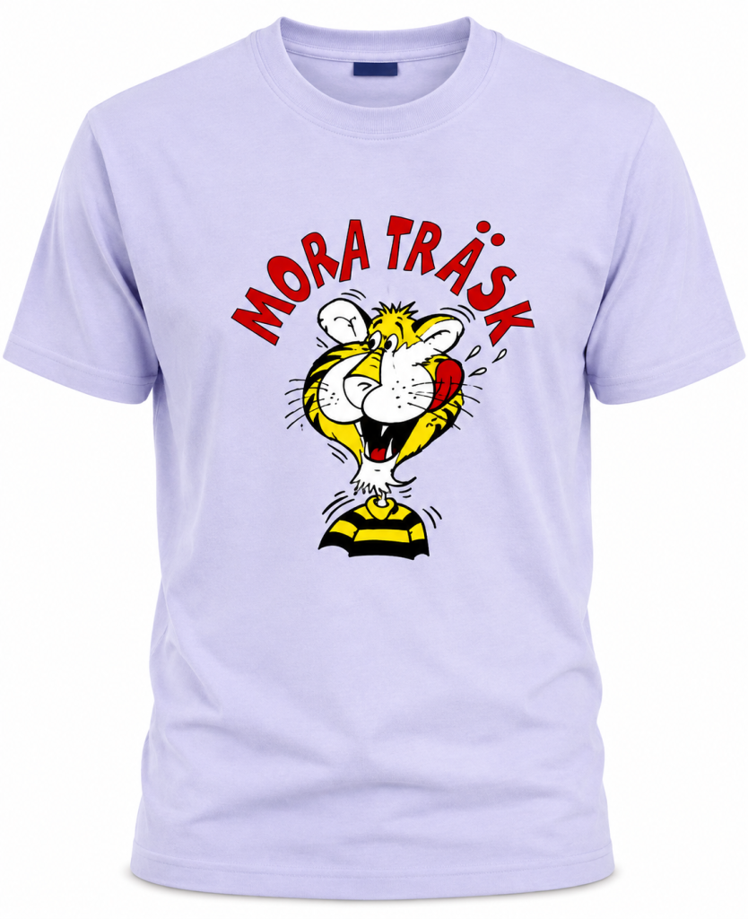 t-shirt ljusblå