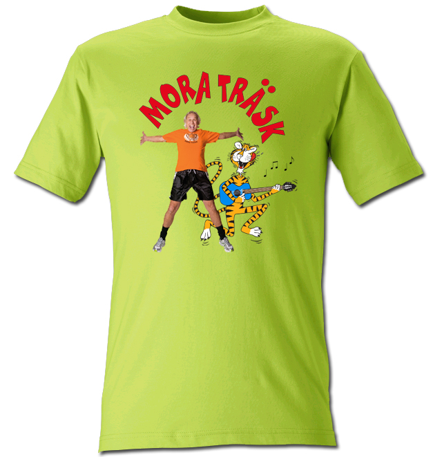 t-shirt limegrön
